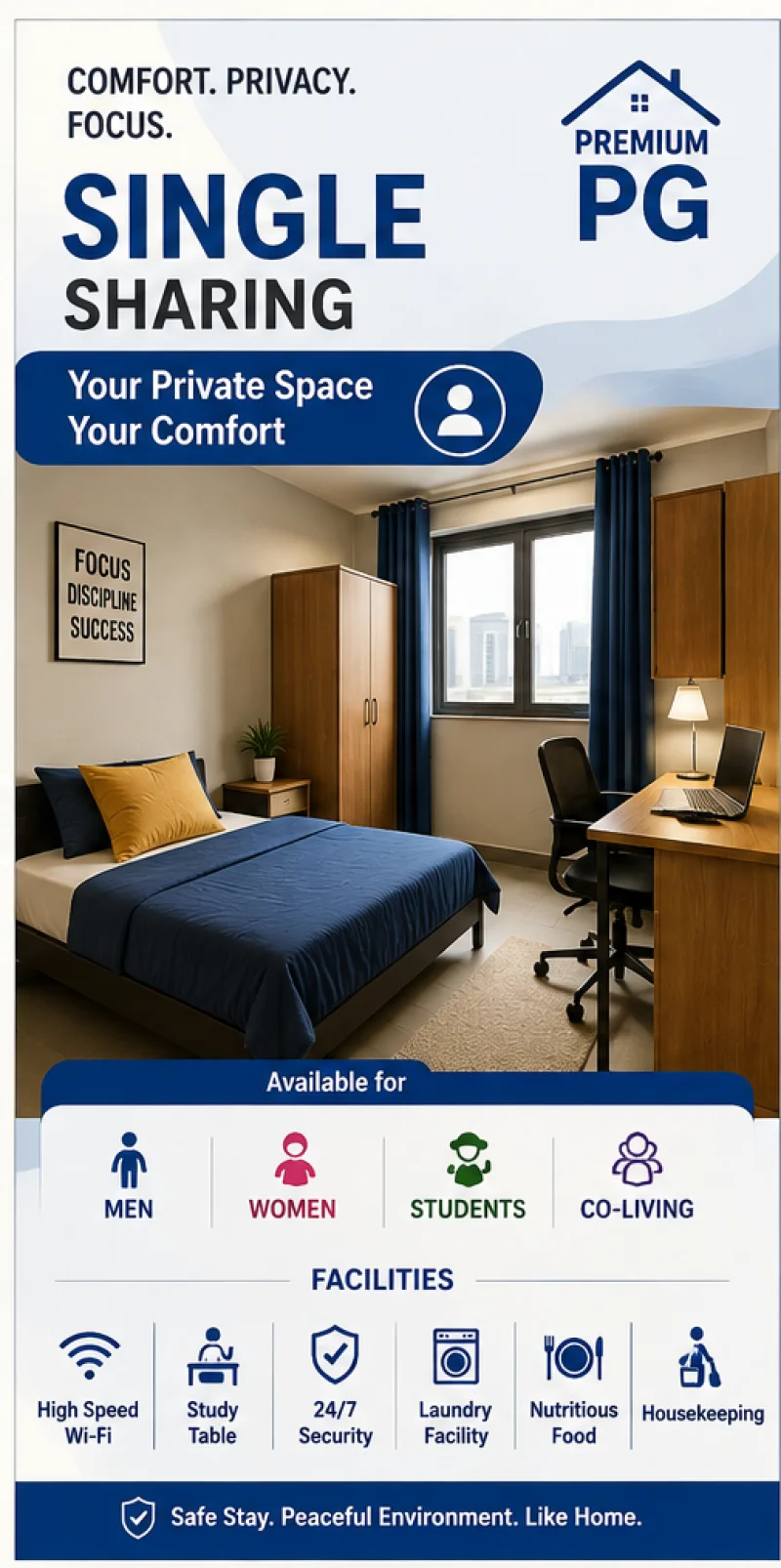 Room - Single Sharing