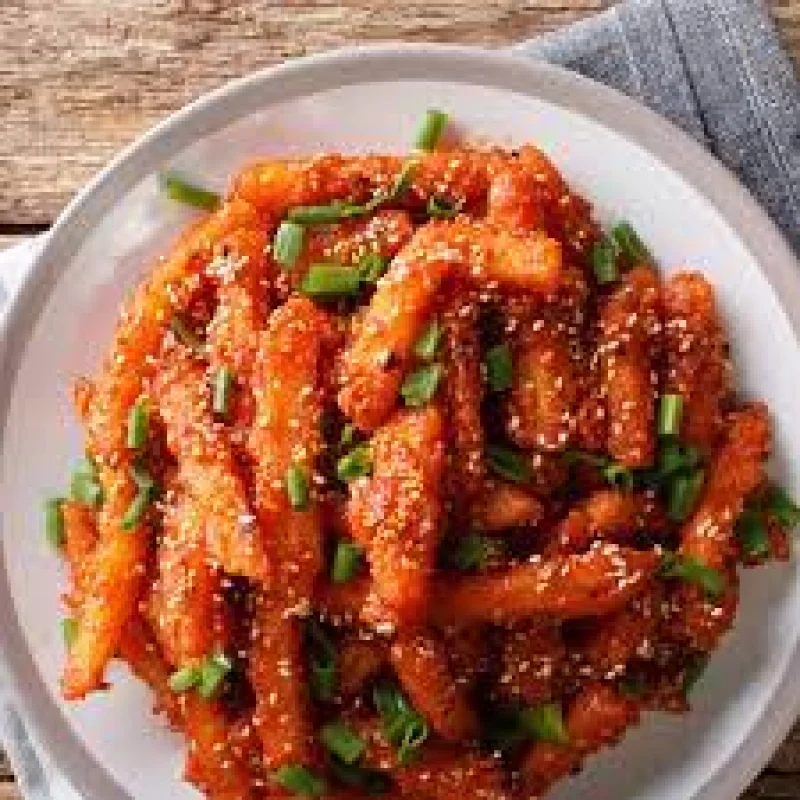 HONEY CHILLI POTATO
