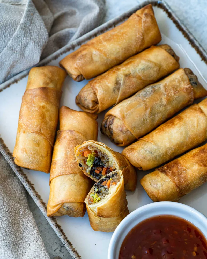 CRISPY VEG ROLLS (4PCS)