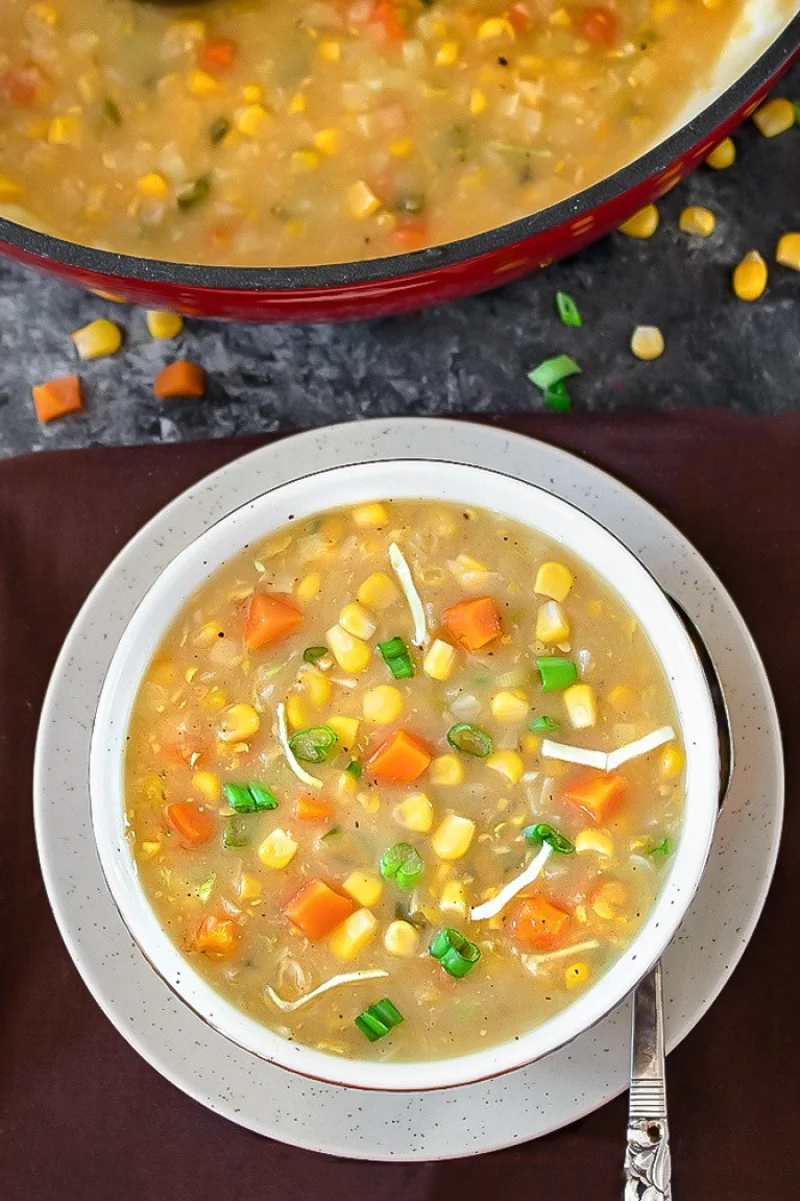 SWEET CORN SOUP